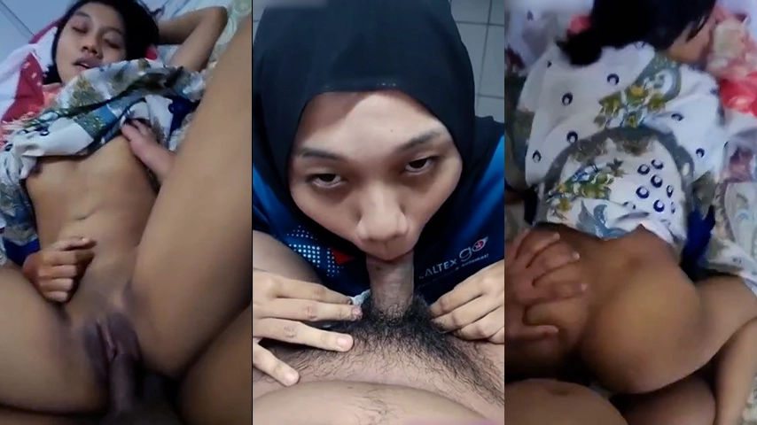 Afifah Caltex Hijab Sepong Lalu Ngentot Sama Ayang